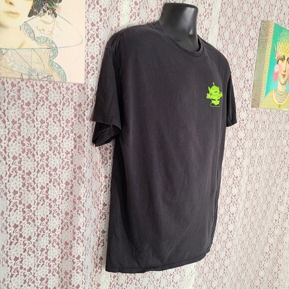 Disney Toy Story Black Alien graphic logo t-shirt size xl - Picture 3 of 7